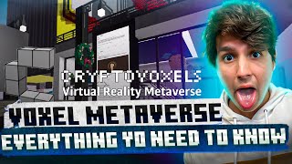 CRYPTO VOXELS  METAVERSE EVERYTHING YOU NEED TO KNOW  TUTORIAL [upl. by Kolosick]