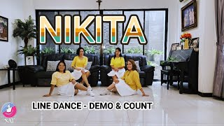 NIKITA DEMO amp COUNT  Line Dance [upl. by Mushro]