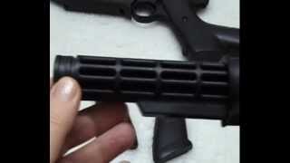 Crosman 2250b Ratcatcher 22 Co2 Air Rifle 1st stage mods [upl. by Orpah]