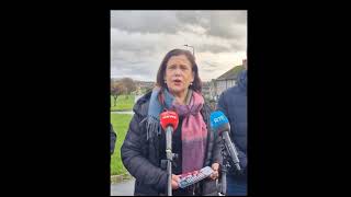 MARY LOU MCDONALD PRAISES NIKITA HAND FOR THE STRENGTH SHE SHOWED DURING VICTORY OVER CONOR MCGREGOR [upl. by Garnes]