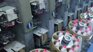 Spinning Mill Machines Video  Worker speed video viralvideo [upl. by Intruoc959]