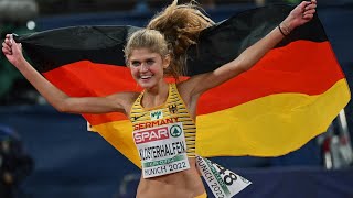 Klosterhalfen gewinnt EMGold über 5000 m  SID [upl. by Carolynne]