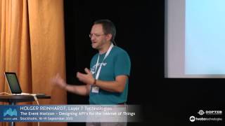 The Event Horizon  Designing APIs for the Internet of Things [upl. by Laehcor840]