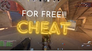 THE BEST FREE CHEAT CS2 UNDETECTED [upl. by Rennie406]