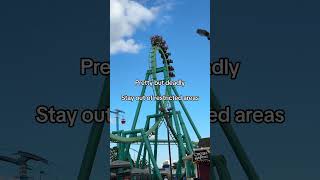 Raptor at Cedar Point is a great suspended rollercoaster themepark coaster amusementpark rideon [upl. by Xino]