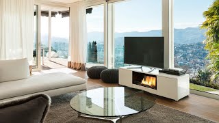 How To Assemble Pure Flame TV Box  Freestanding Bioethanol Fireplace by Planika UK [upl. by Ailahk]