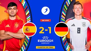 EURO 2024  España vs Alemania por RADIO OVACION [upl. by Eelaras]