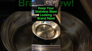 How to Clean Stainless Steel Pots amp Pans Bar Keepers Friend Review CleaningHacks Cooking [upl. by Ynaffyt]