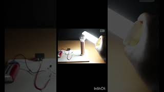 Tesla Coil Working Short 2tesla teslacoilproject [upl. by Burch272]