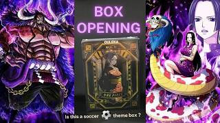 One Piece booster box unboxing  Is this a soccer ⚽ theme box OULEKA 欧乐卡 unboxing onepiece [upl. by Fransis]