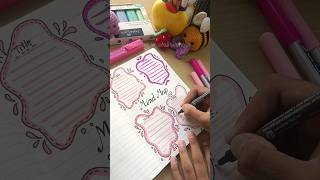 MIND MAPPING IDEA 💗✨ togetherwcreativeness mindmapping notesmaking creativeborders shorts [upl. by Matteo192]