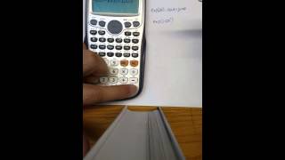 Complex Exponential function using Casio991ES [upl. by Gris617]