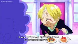 Sanji Mocks Ivan One Piece HD [upl. by Kilbride621]