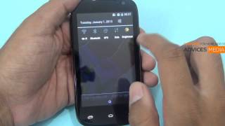 Lava Xolo A500 First Bootup PreInstalled Apps amp Quick Overview [upl. by Iey76]