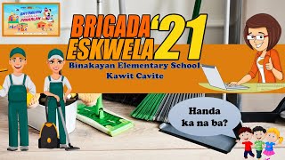 Brigada Eskwela 2021 l Bayanihan para sa Paaralan l BE 2021 l Binakayan ES [upl. by Assilac]