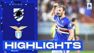 SampdoriaLazio 11  Gabbiadini rescues a point at the death Goals amp Highlights  Serie A 202223 [upl. by Soilisav]