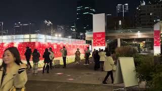 Tokyo Midtown Christmas illuminations in Roppongi Tokyo December 9 2023 [upl. by Clorinde]