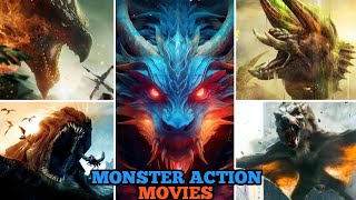 Top 10 Must Watch Monster Action Movies [upl. by Yhtorod110]