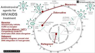 Antiretroviral agents for HIV  AIDS treatment [upl. by Nageam]