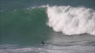 Cribbar Newquay Surfing big waves Cornwall 27 02 2021 [upl. by Leasim975]