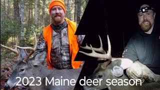 DEER SEASON MAINE BUCK TAGS FILLED FOR 2023 [upl. by Oinotnanauj654]