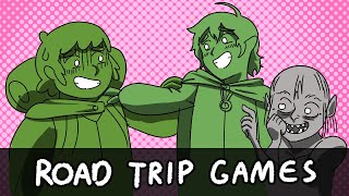 Dropout Animatic  Frodo and Samwise Play Road Trip Games [upl. by Zavras527]