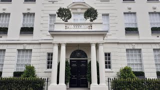 Beautiful Belgravia Homes and Embassies Part 1  London Architecture [upl. by Elleynod]