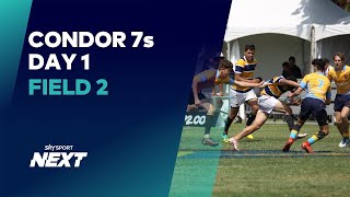 FIELD 2  DAY 1  CONDOR 7s  RUGBY SEVENS [upl. by Koby190]