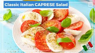 Classic Caprese Salad Recipe Everything You Wanted To Know About This Famous Italian Salad [upl. by Inafit]