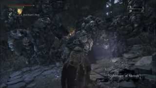 Bloodborne Nightmare of Mensis Get to Second Lamp Save Point [upl. by Alrahc]