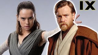 Why ObiWan Calls to Rey with Anakins Lightsaber Reys Origin  Star Wars Theory [upl. by Akimak]