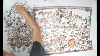 Puzzle commentary Antique maps Clementoni 1000 piece [upl. by Dagnah581]