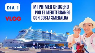 ⛴️COSTA SMERALDA CRUCERO POR EL MEDITERRÁNEO GUIA COMPLETA QUE DEBES REVISAR ANTES DE TU VIAJE [upl. by Fawcett]