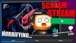 I Played The SCARIEST Games On Roblox [upl. by Zulema]