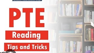 PTE Reading tips and tricks to get 65 79 [upl. by Suirtimed]