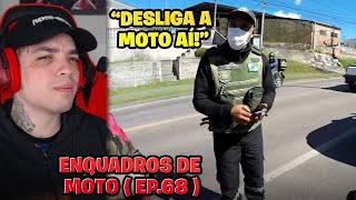 Quase deu confusão nesse Enquadro  ENQUADROS DE MOTO EP 68 [upl. by Gulick]