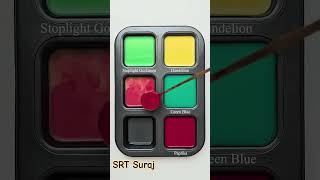 SRT Suraj 22 colormixing satisfying mixedcolors [upl. by Lindbom]