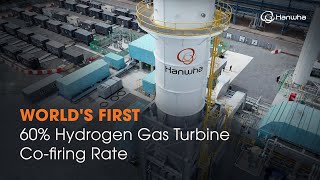 Hanwha Sets New World Record for Hydrogen Cofiring Gas Turbine [upl. by Halbeib]