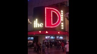 The D Hotel CASINO Las Vegas Deal DANCING DEALERS Flair Bartenders REVIEW [upl. by Falkner]