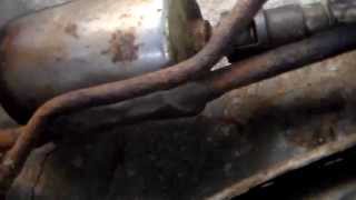 how to fix a leaking fuel line on a car fast and cheap [upl. by Nnaes]