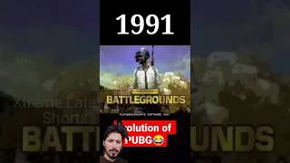 Evolution of PUBG 19912050 New Video shorts evolution technogamerz [upl. by Treblah]