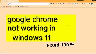 How to Fix Google Chrome Not Responding in Windows 11 [upl. by Ailugram]