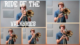 Ride Of The Valkyries Epic Trombone Cover Free Sheet Music [upl. by Anor]