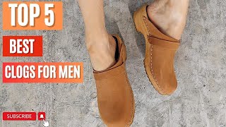 Top 5 Best Clogs For Men  Crocs Shoes For Men [upl. by Jamieson]