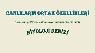 Canlıların Ortak Özellikleri 1 [upl. by Coleville]