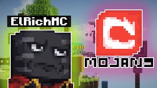 ElRichMC critica DURAMENTE a MOJANG mientras hace PARKOUR [upl. by Court]