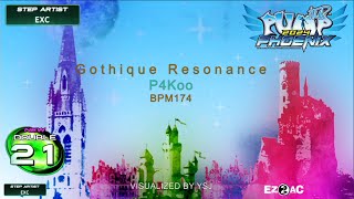 PUMP IT UP PHOENIX Gothique Resonance고딕 레조넌스 D21 200 Modified Ver [upl. by Norry]