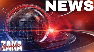 Broadcast News  Breaking News Intro Music  Free Background Music for Videos TV and Radio  ZAKA [upl. by Anirret]