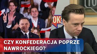 Nawrocki odbierze głosy Konfederacji Bosak nie ma wątpliwości [upl. by Lacefield429]