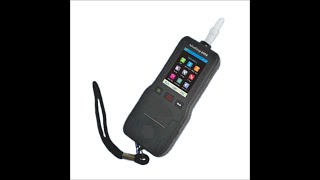 Demo of alcohol breath analyzer  AlcoStar 6000 Demo link  Mangal Security Products  Breathalyzer [upl. by Kcirdneked]